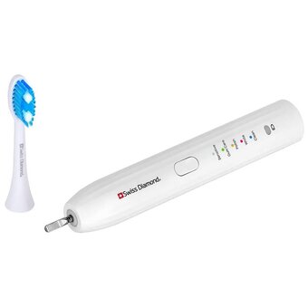  Электрическая зубная щетка Swiss Diamond SD-STB54801W белый 