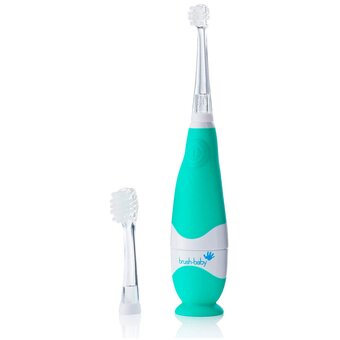  Звуковая зубная щетка Brush-Baby BabySonic BRB051 бирюзовая 