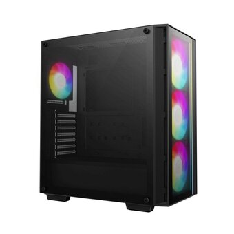  Корпус DeepCool MATREXX 55 V4 Black (R-MATREXX55-BKADA4-G-4) (ATX, без БП, 2хUSB3.0, с окном) 