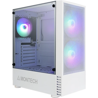  Корпус Montech X2 Mesh White (X2MESHW) / ATX / 2x140mm, 1x120mm FRGB fans 
