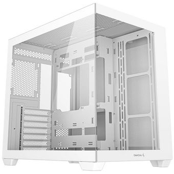  Корпус Deepcool CG530 WH (R-CG530-WHNDA0-G-1) белый без БП ATX 2x120mm 2x140mm 2xUSB2.0 1xUSB3.0 audio bott PSU 