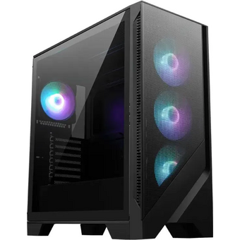  Корпус MSI MAG Forge 321R Airflow (306-7G23R22-HH9) черный без БП ATX 4x120mm 2xUSB3.0 1xUSB3.1 audio bott PSU 
