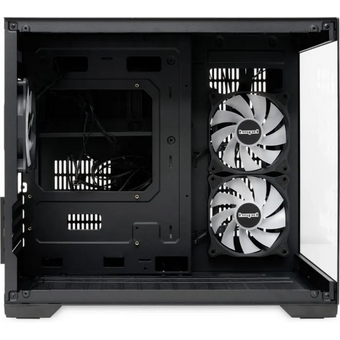  Корпус HSPD F330 (F330-TGBK-ARGB), без БП, Panoramic Mini-tower, Black, TG, 0.5 SPCC, 3x120mm ARGB mATX, mITX 160/400/200mm 1x2.5", 2x3.5", 4x 