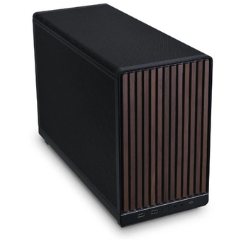  Корпус Lian Li A3-mATX Black/Wood (G99.A3X-WD.00) (mATX, без БП, 2хUSB3.0, 1xUSB3.1 Type-C) 