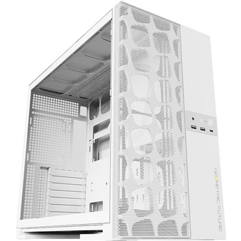  Корпус Geometric Future Model 5 Vent White with fans (1AM5VTWT01100) / mid tower, E-ATX / 5x140mm ARGB fans 