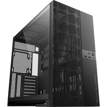  Корпус Geometric Future Model 5 Vent Black with fans (1AM5VTBK01100) / mid tower, E-ATX / 5x140mm ARGB fans 