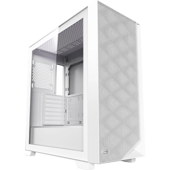  Корпус PcCooler C3D510 WH ARGB без БП, Tempered Glass Full Tower, White, TG, 0.7 SPCC, 3x120mm E-ATX, ATX, mITX 170/390/410mm 2x2.5", 7xPCI 