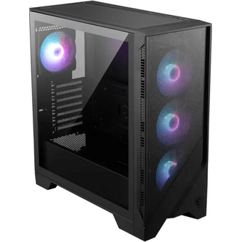  Корпус MSI MAG Forge 321R Airflow (306-7G23R22-HH9) черный без БП ATX 4x120mm 2xUSB3.0 1xUSB3.1 audio bott PSU 