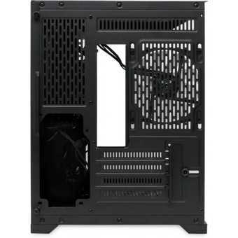  Корпус HSPD F330 (F330-TGBK-ARGB), без БП, Panoramic Mini-tower, Black, TG, 0.5 SPCC, 3x120mm ARGB mATX, mITX 160/400/200mm 1x2.5", 2x3.5", 4x 