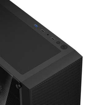  Корпус PCCOOLER C3B310 BK, Mesh Mid Tower, Black, TG, no fans mATX, mITX 1x2.5", 2x3.5", 5xPCI (без БП) 