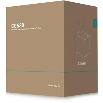  Корпус Deepcool CG530 (R-CG530-BKNDA0-G-1) черный без БП ATX 2x120mm 2x140mm 2xUSB2.0 1xUSB3.0 audio bott PSU 