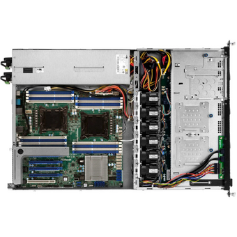  Корпус In-Win IW-RS104-07 (6197054) Single 650w Acbel/Fan 4056mm*6/SLIMSAS*4 BP)/2.5"/3.5" hot-swap HDD tray 