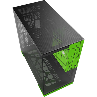  Корпус Geometric Future Model 5 NV Style Limited Edition with fans (1AM5WKNV01100) / mid tower, E-ATX / 5x140mm ARGB fans 