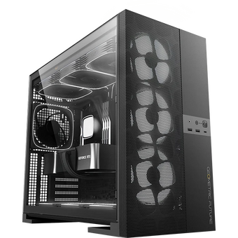  Корпус Geometric Future Model 5 Vent Black with fans (1AM5VTBK01100) / mid tower, E-ATX / 5x140mm ARGB fans 