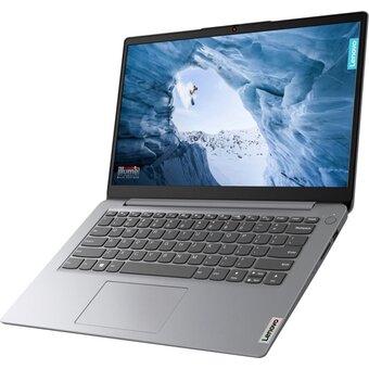  Ноутбук Lenovo IdeaPad 1 14IGL7 (82V60065US) 14" Celeron N4020/4Gb/eMMC128Gb/IntelUHD/HD/Win11/grey (без гравировки) 