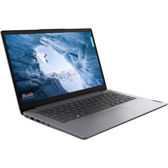  Ноутбук Lenovo IdeaPad 1 14IGL7 (82V60065US) 14" Celeron N4020/4Gb/eMMC128Gb/IntelUHD/HD/Win11/grey (без гравировки) 