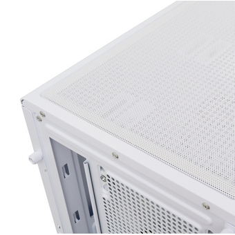  Корпус HSPD F510 (F510-TGWH-ARGB), без БП, Panoramic Mid Tower, White, TG, 0.5 SPCC, 3x120mm ARGB ATX, mITX 180/280/160mm 1x2.5", 7xPCI 2xUSB- 