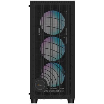  Корпус Ocypus Gamma C70 BK ARGB (Gamma-C70-BKG400XX-GL) (ATX, без БП, 1хUSB2.0, 1хUSB3.0, с окном) 