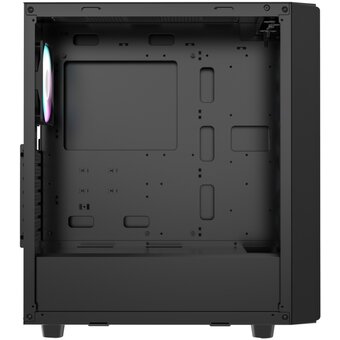 Корпус Ocypus Gamma C70 BK ARGB (Gamma-C70-BKG400XX-GL) (ATX, без БП, 1хUSB2.0, 1хUSB3.0, с окном) 