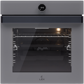  Духовой шкаф Lex EDP 607 GR Wide Series серый 