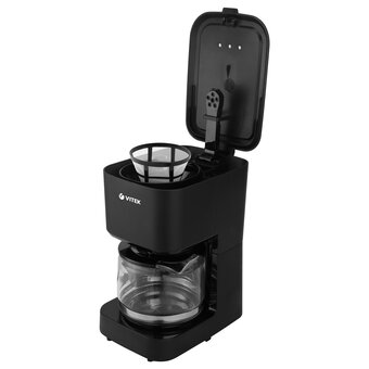  Кофеварка Vitek VT-8386 черный 