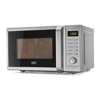  Микроволновая печь Holt HT-MO-002 серебристый 