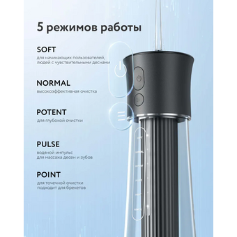  Ирригатор Fairywill F30 черный (000024) 