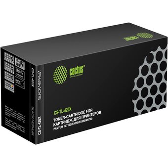  Картридж лазерный Cactus CS-TL-420X black (6000стр) для Pantum P3010D/P3010DW/P3300D/P3300) 