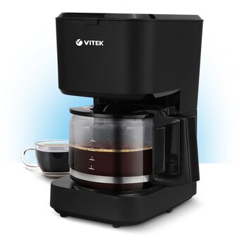 Кофеварка Vitek VT-8386 черный 