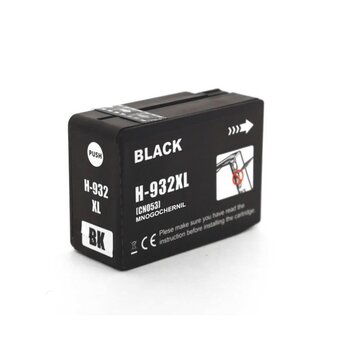  Картридж струйный NV Print 932XLBK (NV-CN053AE)  Black для HP OfficeJet 6100, 6600, 6700, 7110, 7510, 7610, 7612 (1000 стр) совместимый 