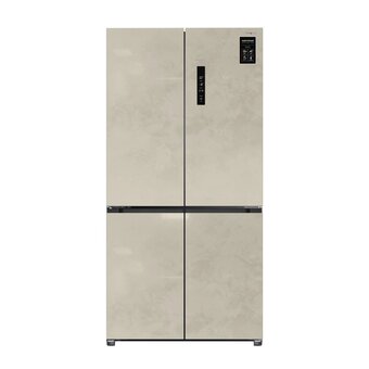  Холодильник TESLER RCD-547BI Marble beige 