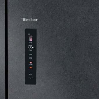  Холодильник TESLER RFD-427BI Sparkling Grey 