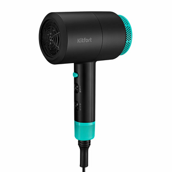  Фен Kitfort KT-3228-3 черный/бирюзовый 