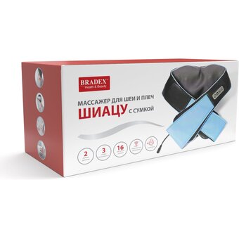  Массажер Bradex KZ 0566 Шиацу с сумкой 