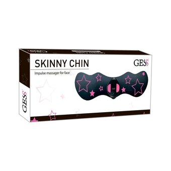  Импульсный массажер Gess Gess-680 Skinny Chin черн/розовый 