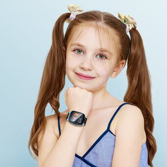  Детские smart-часы HOCO Y104 4G children phone-watch синий 