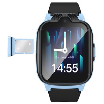  Детские smart-часы HOCO Y104 4G children phone-watch синий 
