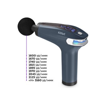 Перкуссионный массажер KITFORT КТ-2997   Перкуссионный массажер KITFORT КТ-2997