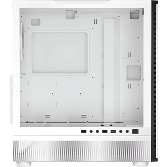  Корпус PcCooler IE200 WH, без БП, Tempered Glass Full Tower, White, TG, SPCC, 1x120mm ARGB E-ATX, ATX, mITX 180/380/220mm 4x2.5", 2x3.5" 