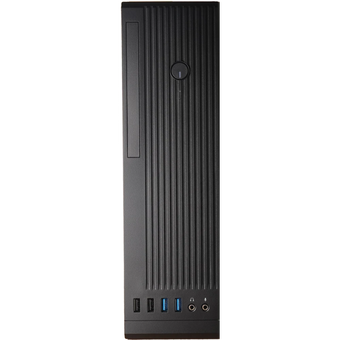  Корпус Chieftec Uni BE-10B-300 черный 300W mATX 2x80mm 2x120mm 2xUSB2.0 2xUSB3.0 audio bott PSU 
