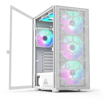  Корпус Montech X3 Mesh White (X3MW) / ATX / 3x140mm 3x120mm FRGB fans 