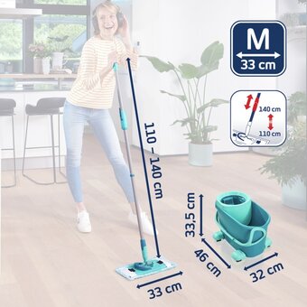  Комплект Leifheit Clean Twist M Ergo mobile 52121 