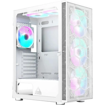  Корпус Montech X3 Mesh White (X3MW) / ATX / 3x140mm 3x120mm FRGB fans 