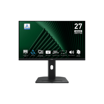  Монитор MSI PRO MP275QPG (9S6-3PC39M-069) Black 