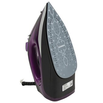  Утюг Sonnen SI-270 (455280) черный/фиолетовый 