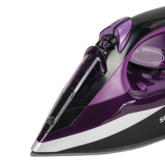  Утюг Sonnen SI-270 (455280) черный/фиолетовый 