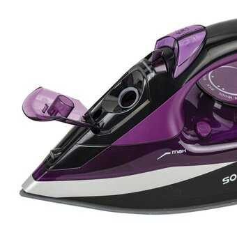  Утюг Sonnen SI-270 (455280) черный/фиолетовый 