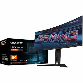  Монитор Gigabyte MO34WQC2 черный 20VM0-MO34WQ2BT-1EKR 