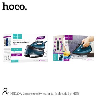  Утюг с парогенератором HOCO HJD20A синий 