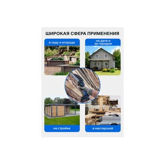  Пила цепная Forsage F-WT03156 (56460) аккумуляторная 1 аккумулятор 